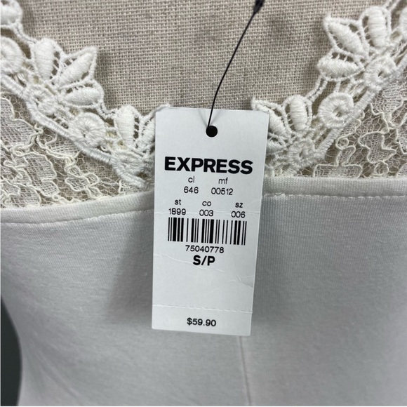 NWT Express Lace Blouse sz S - Picture 10 of 11